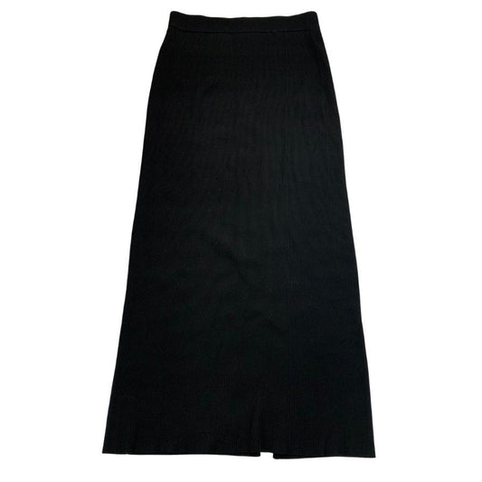 ドゥーズィエムクラス スカート コットン ブラック レディース サイズ38 DEUXIEME CLASSE【AFB28】