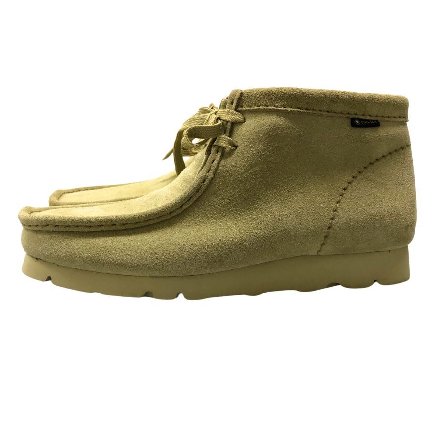 クラークス レザーシューズ ビームス別注 ワラビー BTBGTX ベージュ メンズ サイズUK7.5 CLARKS 約26.5cm【AFD4】