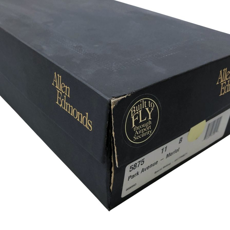 アレンエドモンズ レザーシューズ 5875 PARK AVENUE ストレートチップ ブラウン サイズ11 Allen Edmonds 約29.0cm【AFD15】