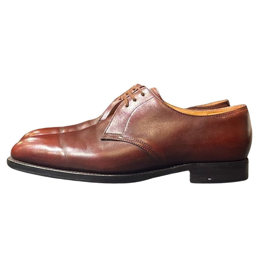 ジョンロブ レザーシューズ プレーントゥ ペリエ ブラウン サイズ6E メンズ JOHN LOBB PERRIER ビジネスシューズ 約25.5cm【LA】【中古】