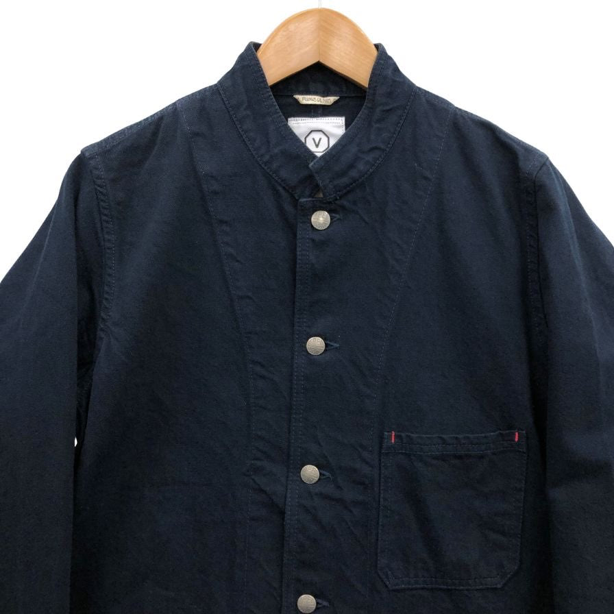 中古◆ヴィズヴィム ビズビム FLUXUS DENIM ジャケット カバーオール メンズ ブラック サイズM visvim 【AFB41】