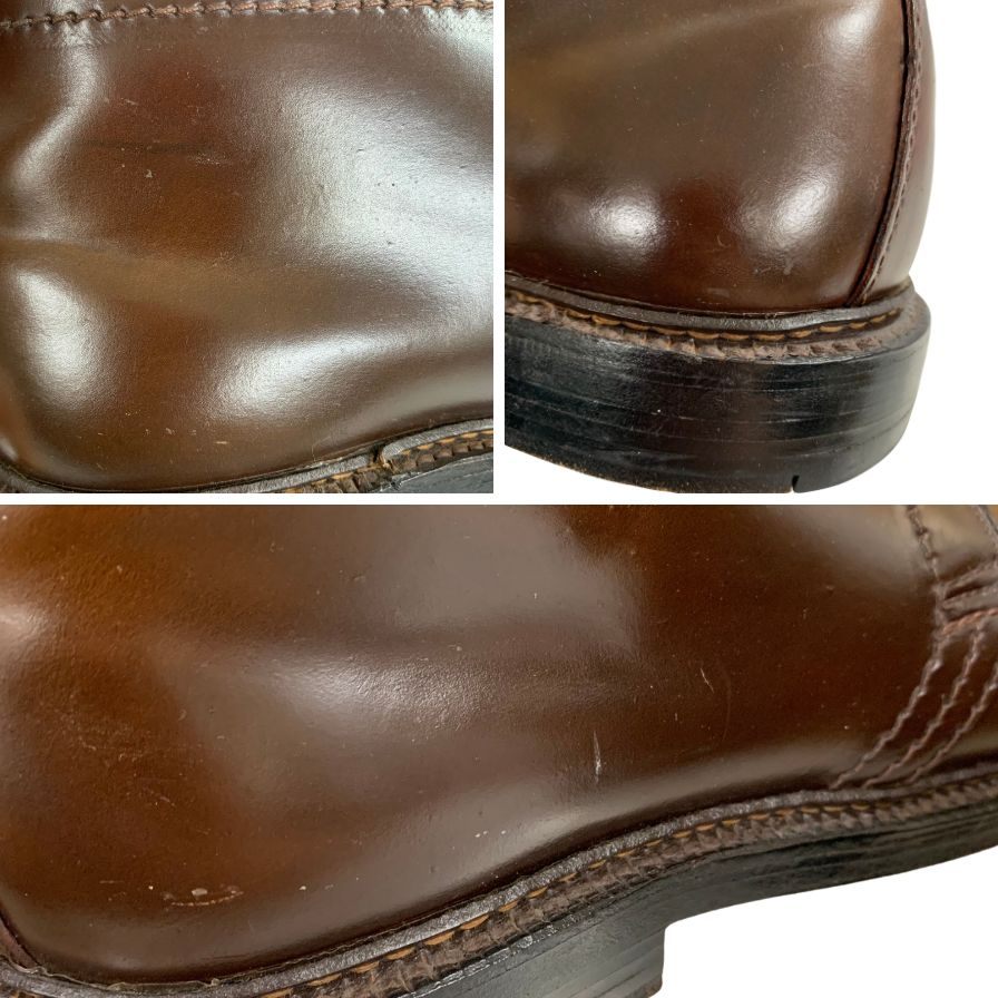 オールデン ビームス 別注 1313 コードバン チャッカ シガー サイズ9D ALDEN ブーツ 約27.0cm【LA】【中古】