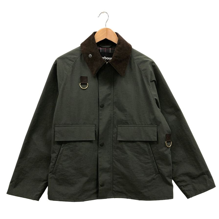 極美品◆バブアー ジャーナルスタンダード ブルゾン スペイ メンズ Mサイズ カーキ BARBOUR JOURNAL STANDARD SPEY 【AFB47】