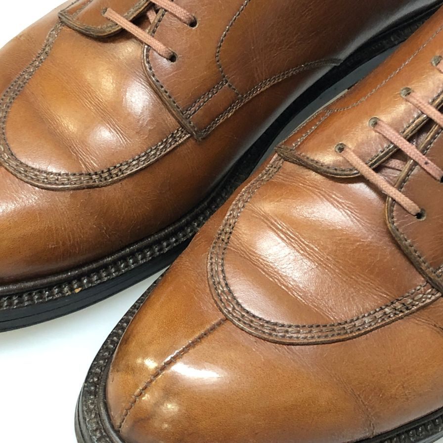 ジェイエムウエストン Uチップ ブラウン 6D メンズ 革靴 J.M. WESTON 約25.5cm【AFC50】