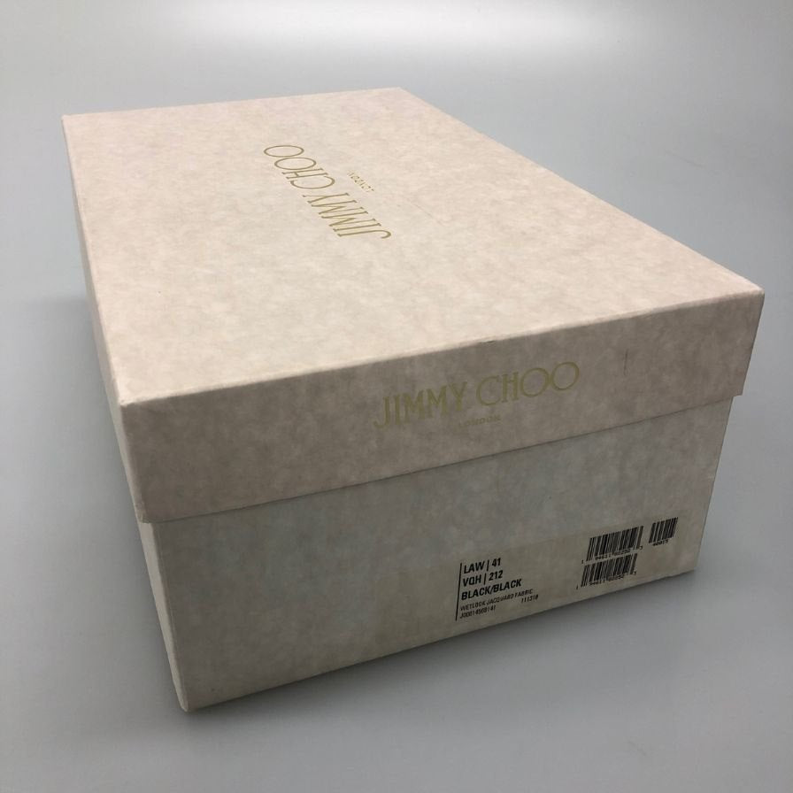 ジミーチュウ スリッポン VQH LAW サイズ41 ブラック メンズ JIMMY CHOO 約26.0cm【AFD6】