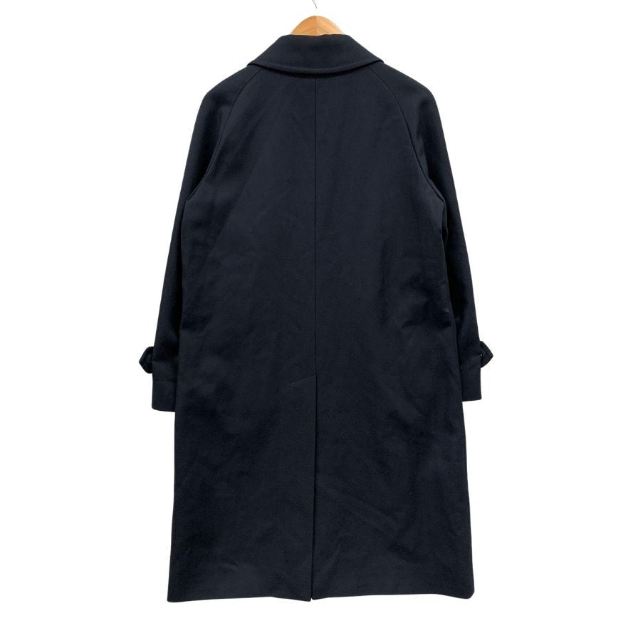 美品◆タリアトーレ バルマカーンコート LARS サイズ48 メンズ ブラック TAGLIATORE 【AFA11】