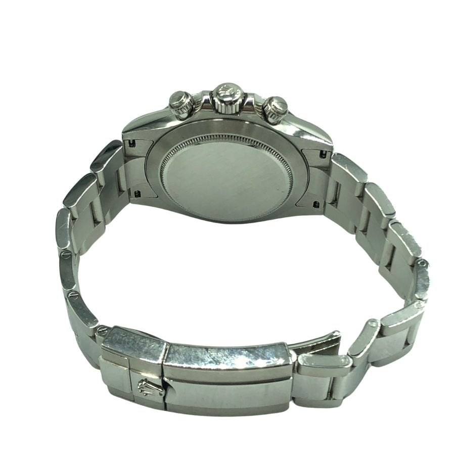 ロレックス 腕時計 デイトナ 116520 ブラックダイヤル 自動巻き シルバー メンズ ROLEX DAYTONA【KIN】