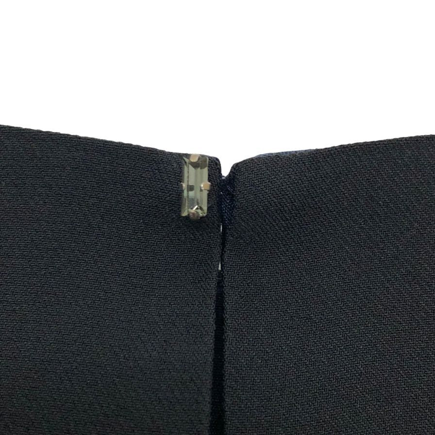 新品同様◆マックスマーラ スポーツマックス カットソー ノースリーブ 切替 ネイビー レディース サイズ42 MAX MARA SPORTMAX 【AFB25】