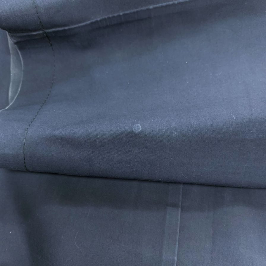 マッキントッシュ ステンカラーコート ダンケルド ゴム引き コットン サイズ36 メンズ ブラック MACKINTOSH【LA】