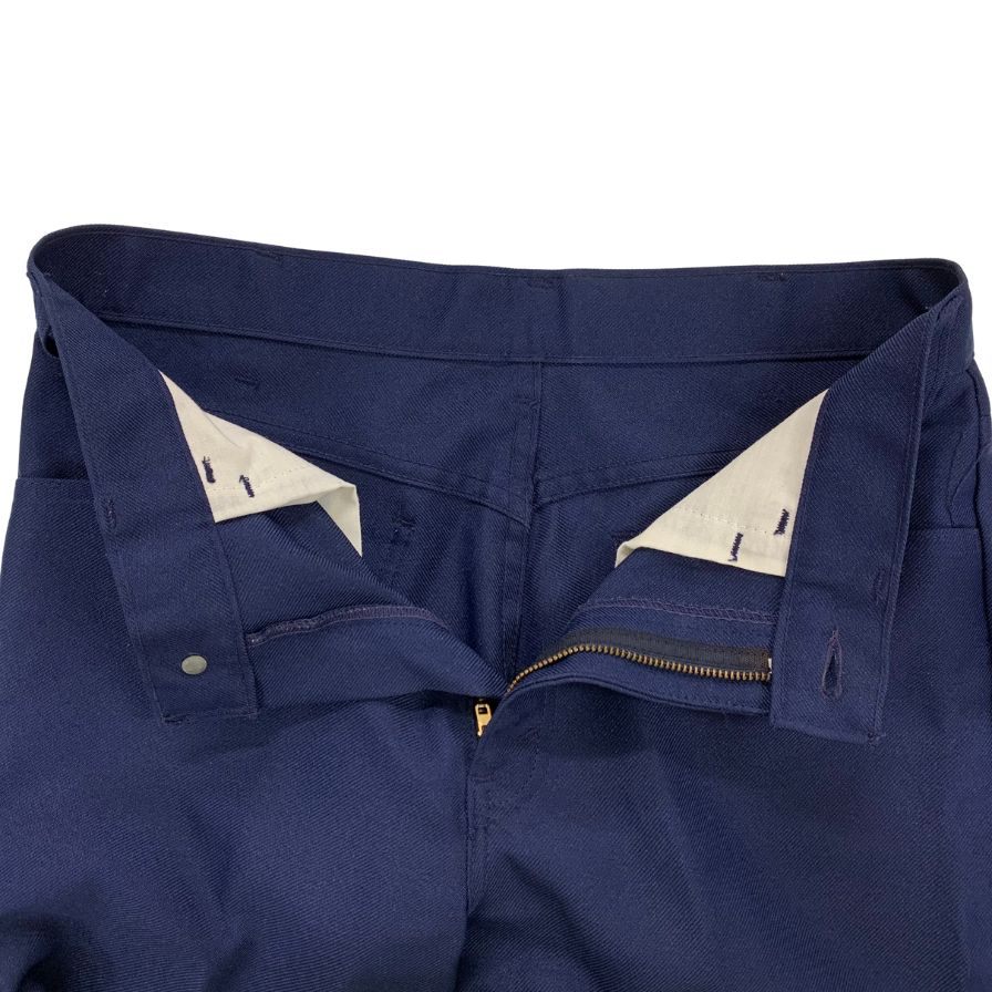 リーバイス フレアパンツ スタープレスト ブーツカット スリット 黒金タブ ネイビー W31 L31 LEVI’S 【AFB15】
