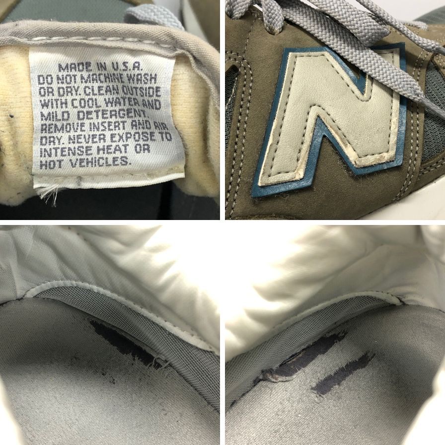 ニューバランス スニーカー M1300 USA製 メンズ サイズ28cm グレー系 NEW BALANCE 約28.0cm【AFC30】