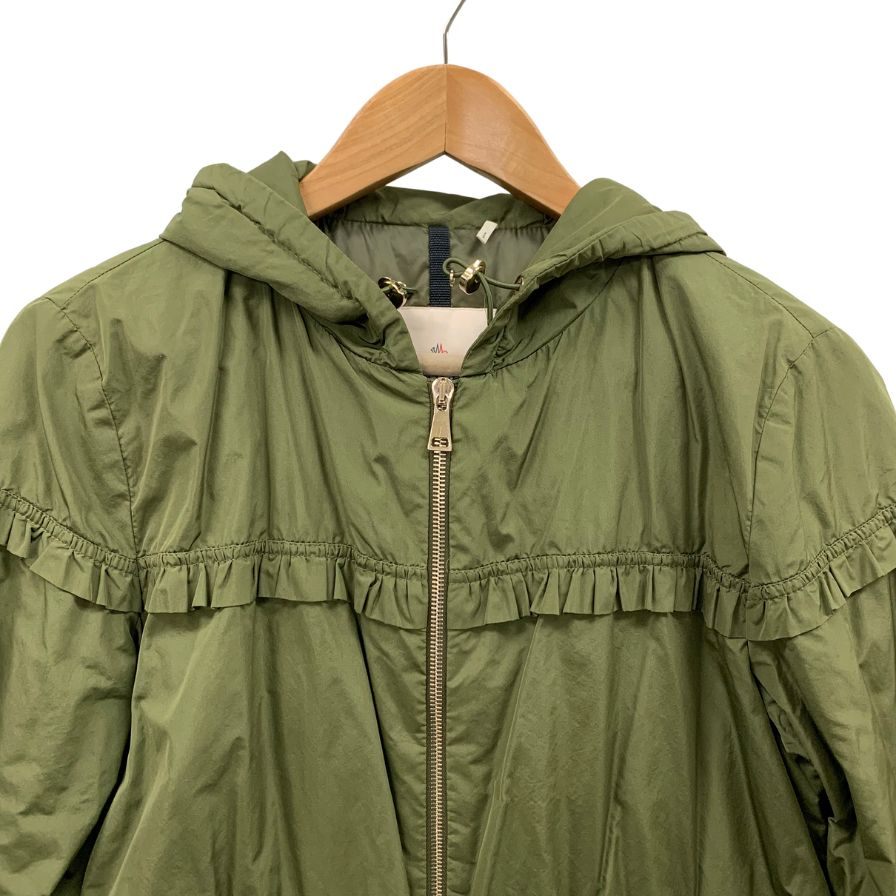 美品◆モンクレール 19SS ダウンコート LUXEMBOURG GIUBBOTTO カーキ レディース サイズ2 MONCLER 【AFA1】