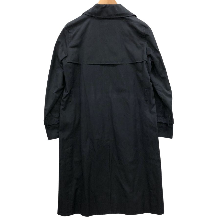 中古◆バーバリーロンドン トレンチコート 裏地チェック ブラック サイズ36 レディース BURBERRY LONDON 【AFB21】