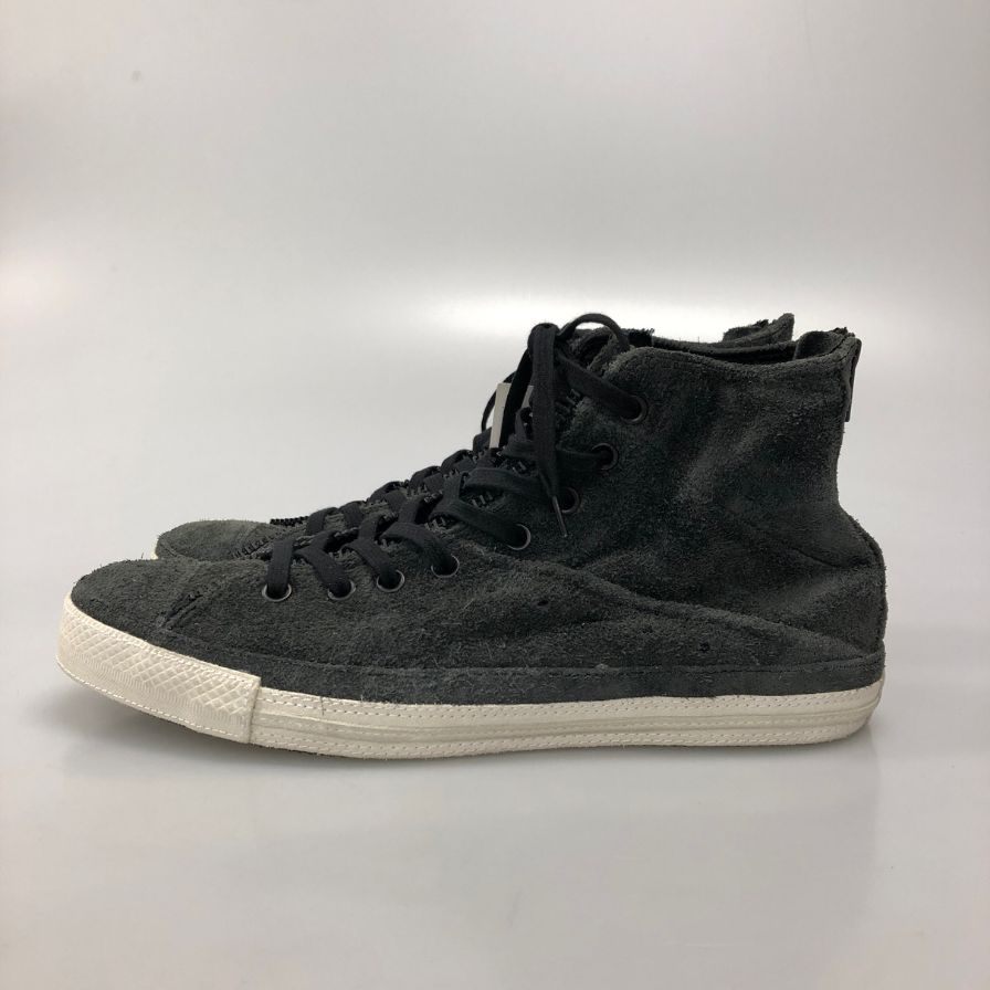 コンバース スニーカー オールスター ハイカット ヒールジップ スエード グレー系 メンズ サイズ30.5cm CONVERSE 約30.5cm【AFC31】