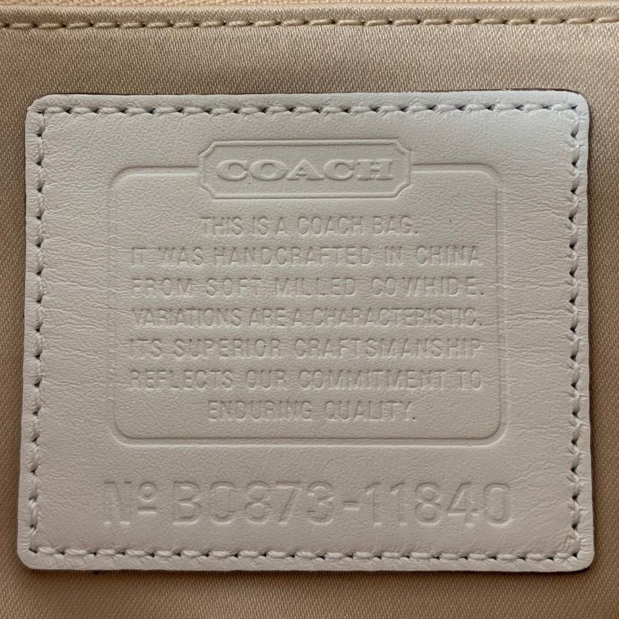 コーチ ショルダーバッグ レザー ホワイト レディース 11840 COACH【AFE10】