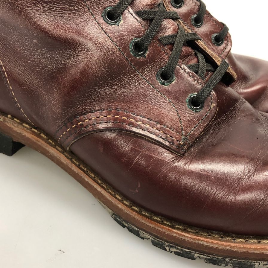 レッドウィング ブーツ 9011 ベックマン USA製 ブラックチェリー サイズUS8.5 メンズ REDWING 約26.5cm【AFC47】