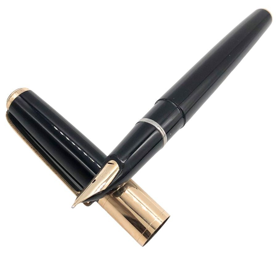 パイロット 万年筆 SUPER 250 ブラック×ゴールド ペン先14K PILOT【AFI10】
