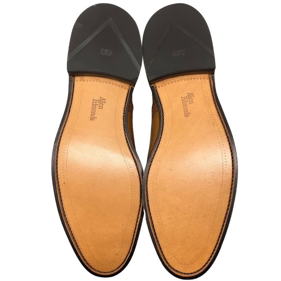 アレンエドモンズ レザーシューズ 6105 Strand パンチドキャップ ブラウン サイズ11 Allen Edmonds 約29.0cm【AFC30】