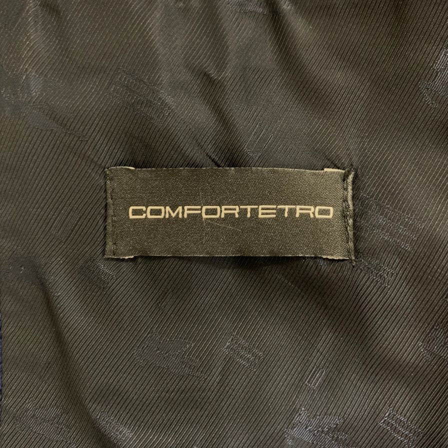 美品◆エトロ チェスターコート 1C211 総柄 ブルー メンズ サイズ46 ETRO 【AFA3】
