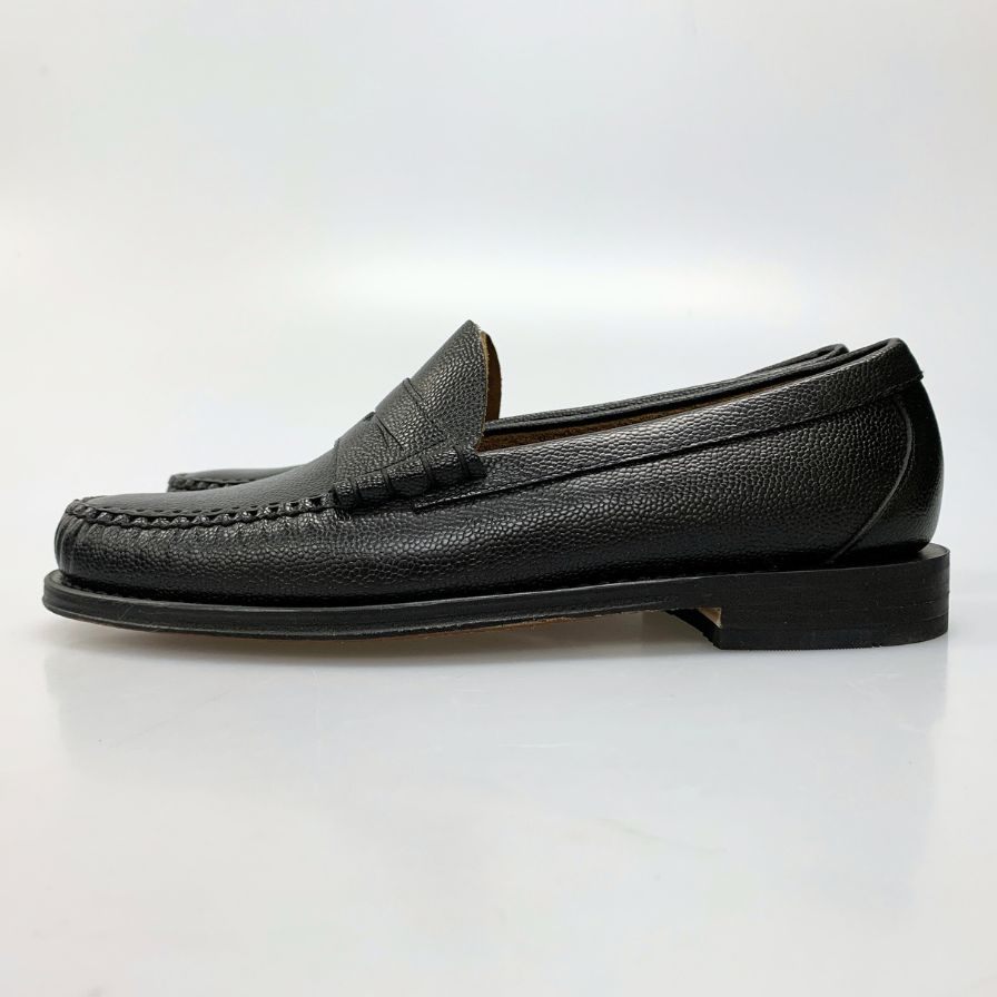 ジーエイチバス ローファー ウィージャンズ ラーソン シボレザー サイズ10.5 メンズ ブラック G.H.Bass&Co. WEEJUNS LARSON ローファー 約29.0cm【LA】【中古】