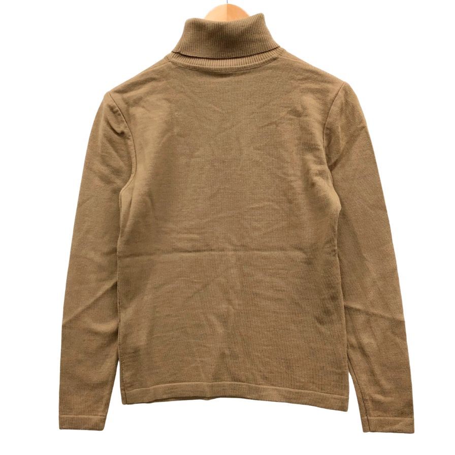 中古◆ヴァレンティノ タートルネック ウール ニット レディース ブラウン サイズ38 VALENTINO GARAVANI 【AFB41】