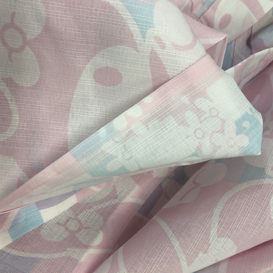 ふりふ 浴衣 サンリオ マイメロディ サイズL レディース ピンク系【AFB13】【中古】