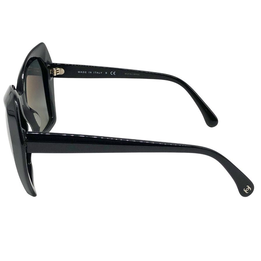 シャネル サングラス 5364-A c.501/71 54□17 レディース ブラック CHANEL【AFI16】