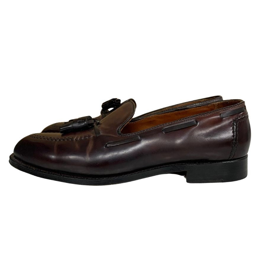 オールデン ブルックスブラザーズ別注 タッセルローファー 06601 コードバン サイズ9.5D ALDEN ローファー 約27.5cm【LA】【中古】
