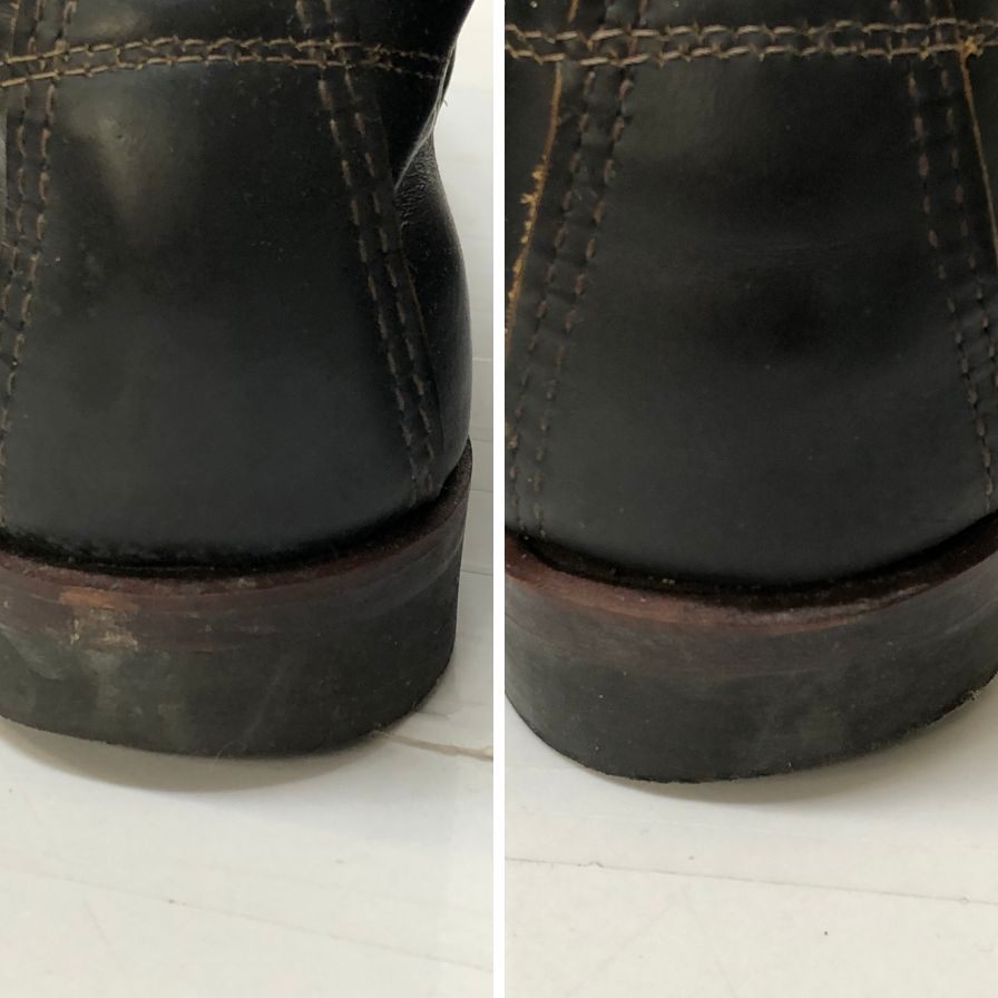 レッドウィング 9060 ベックマン フラットボックス レースアップ レザーブーツ ブラック US8.5D 茶芯 アメリカ製 RED WING 約26.5cm【AFD14】