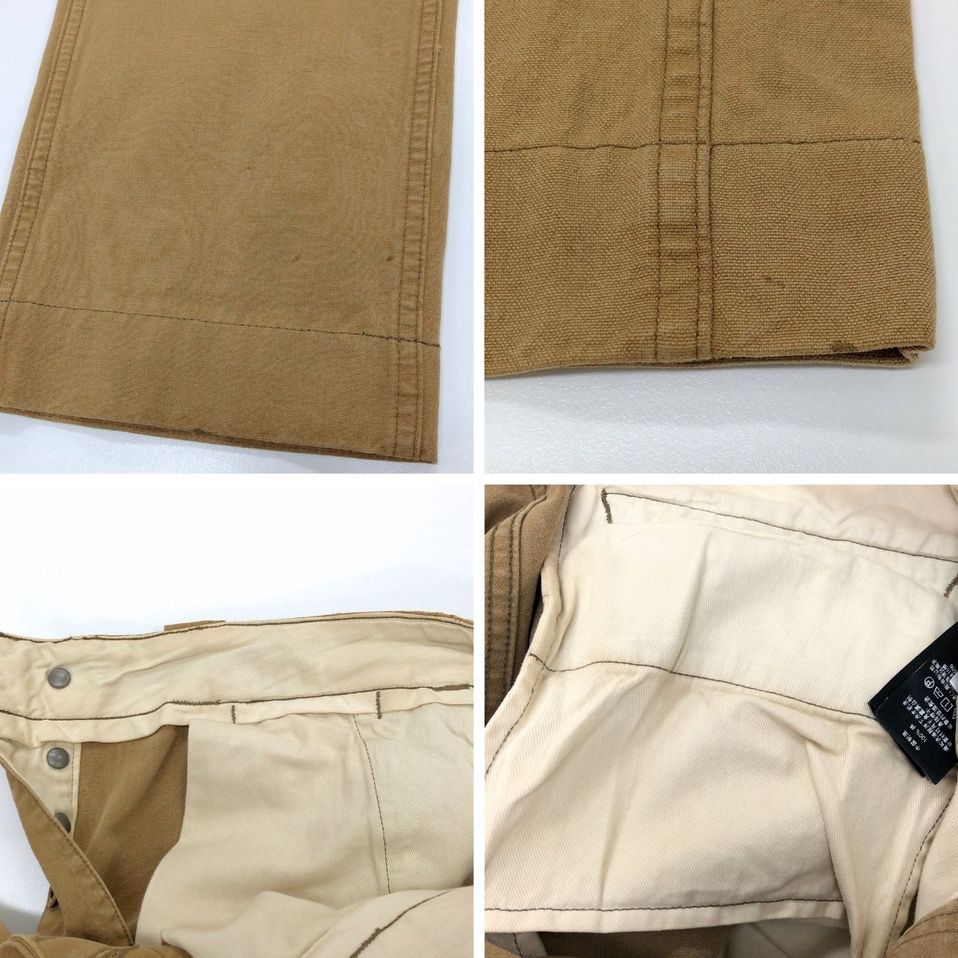 ダブルアールエル チノパン ボタンフライ ベージュ メンズ サイズ W29 L30 RRL RALPH LAUREN 【AFB5】