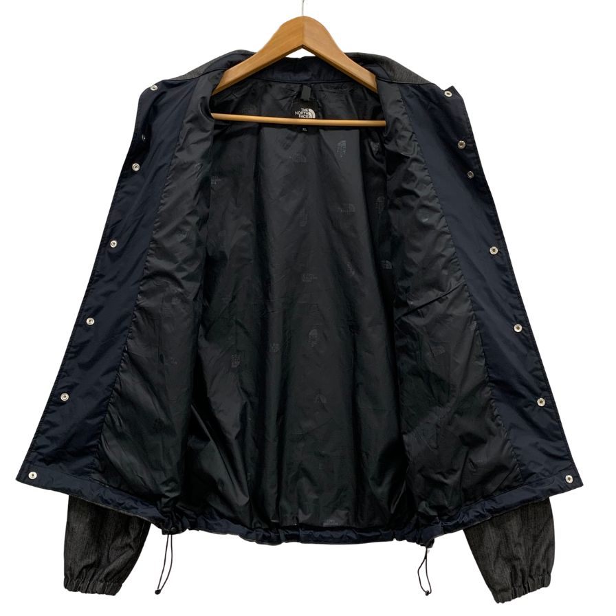 未使用◆ザ ノースフェイス デニムコーチジャケット NP12042 ナイロン グレー メンズ サイズXL THE NORTH FACE 【AFA13】