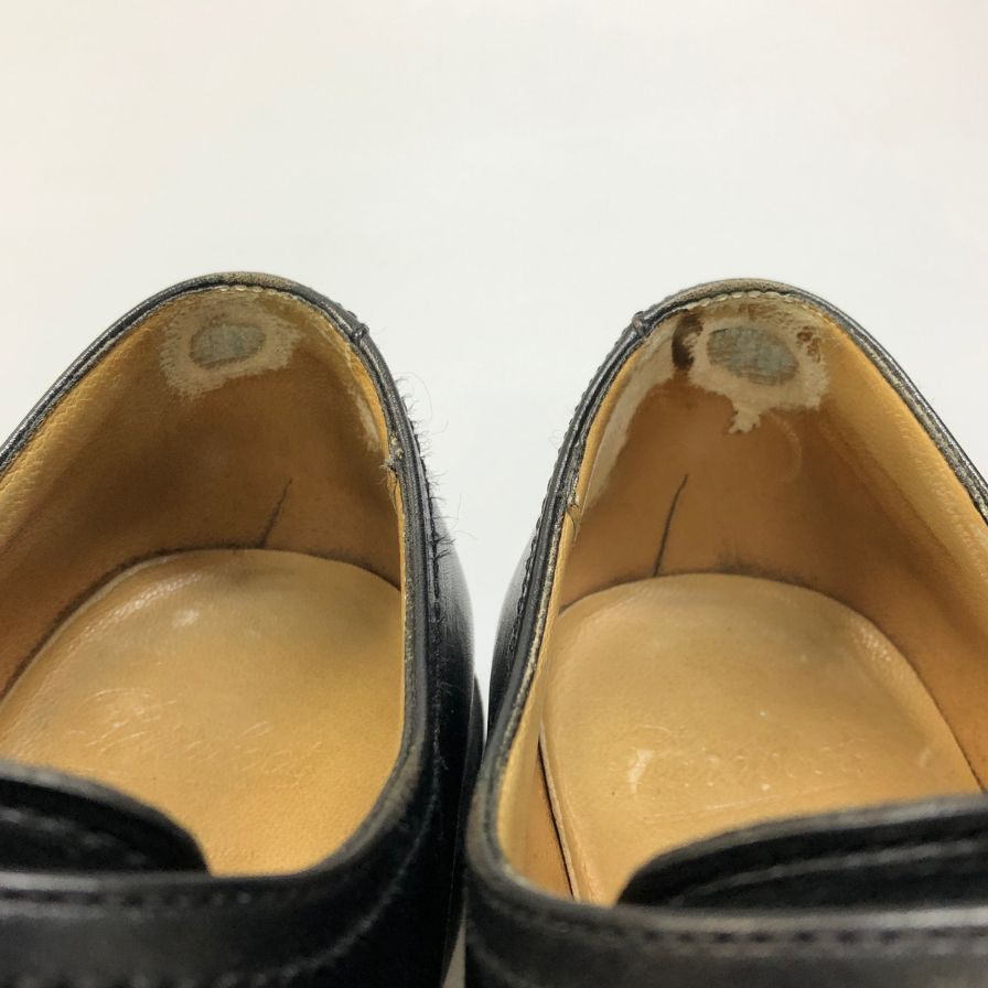 パラブーツ レザーシューズ ダブルモンクストラップ ウィリアム レザー メンズ サイズ5 ブラック Paraboot WILLIAM ビジネスシューズ 約24.0cm【LA】【中古】