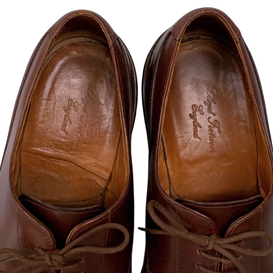 ロイドフットウェア レザーシューズ 389 Uチップ レザー ブラウン メンズ サイズ7.5 Lloyd Footwear 約26.0cm【AFC47】