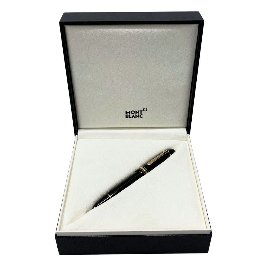 モンブラン 万年筆 マイスターシュテュック 149 ペン先14K 585 ブラック ゴールド MONTBLANC【AFB53】