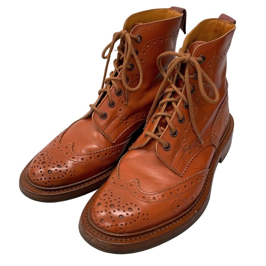 ¨Tricker's×PaulSmith.♯6178.CountryBoots Trickers Paul Smith Country Boot M6178 Leather Used STOC-0