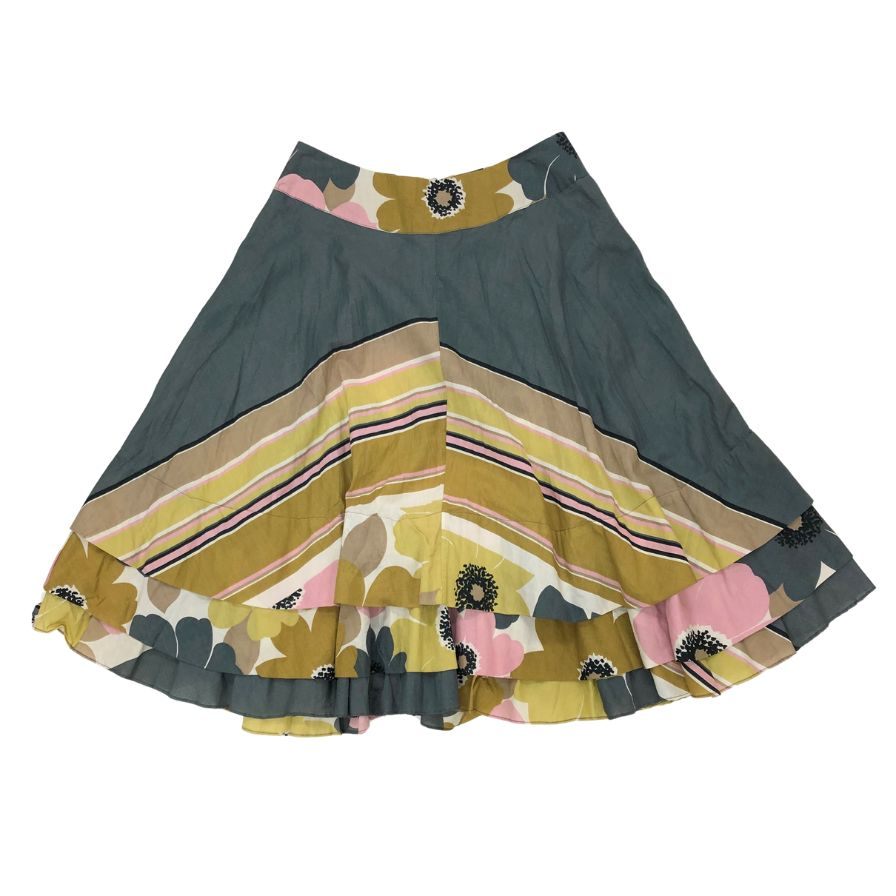 マルニ フラワープリント スカート サイズ40 レディース 花柄 MARNI MADE IN ITALY【AFB40】