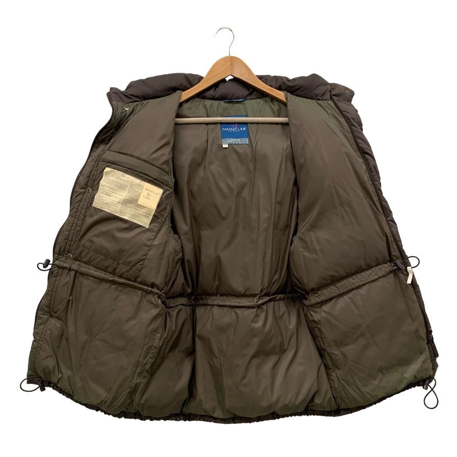 中古◆モンクレール グレノーブル 青タグ ビンテージ ダウンジャケット メンズ ブラウン サイズ2 MONCLER 【AFA10】