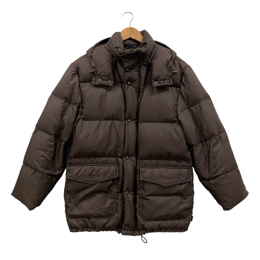 中古◆モンクレール グレノーブル 青タグ ビンテージ ダウンジャケット メンズ ブラウン サイズ2 MONCLER 【AFA10】