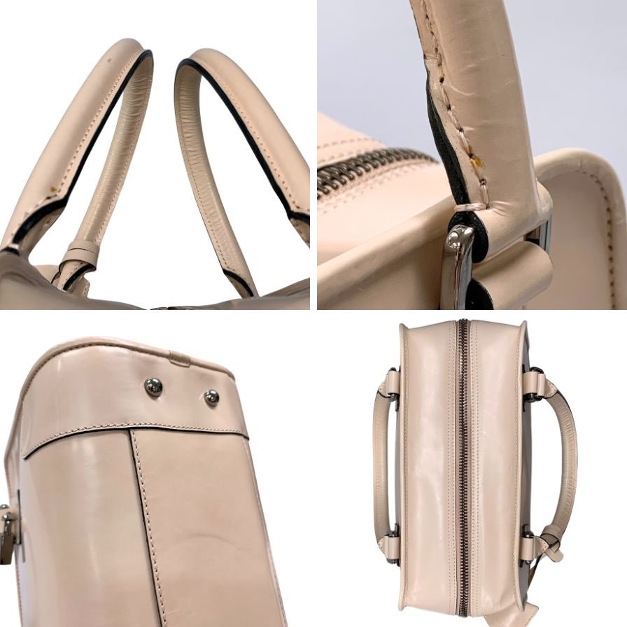 ロエベ ハンドバッグ アマソナ 28 レザー 鞄 ベージュ レディース LOEWE【AFE10】