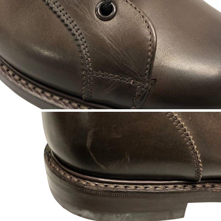 トリッカーズ レザーシューズ モンキーブーツ 6077 レザー ブラウン サイズUK9 メンズ Tricker's ブーツ 約28.0cm【LA】【中古】