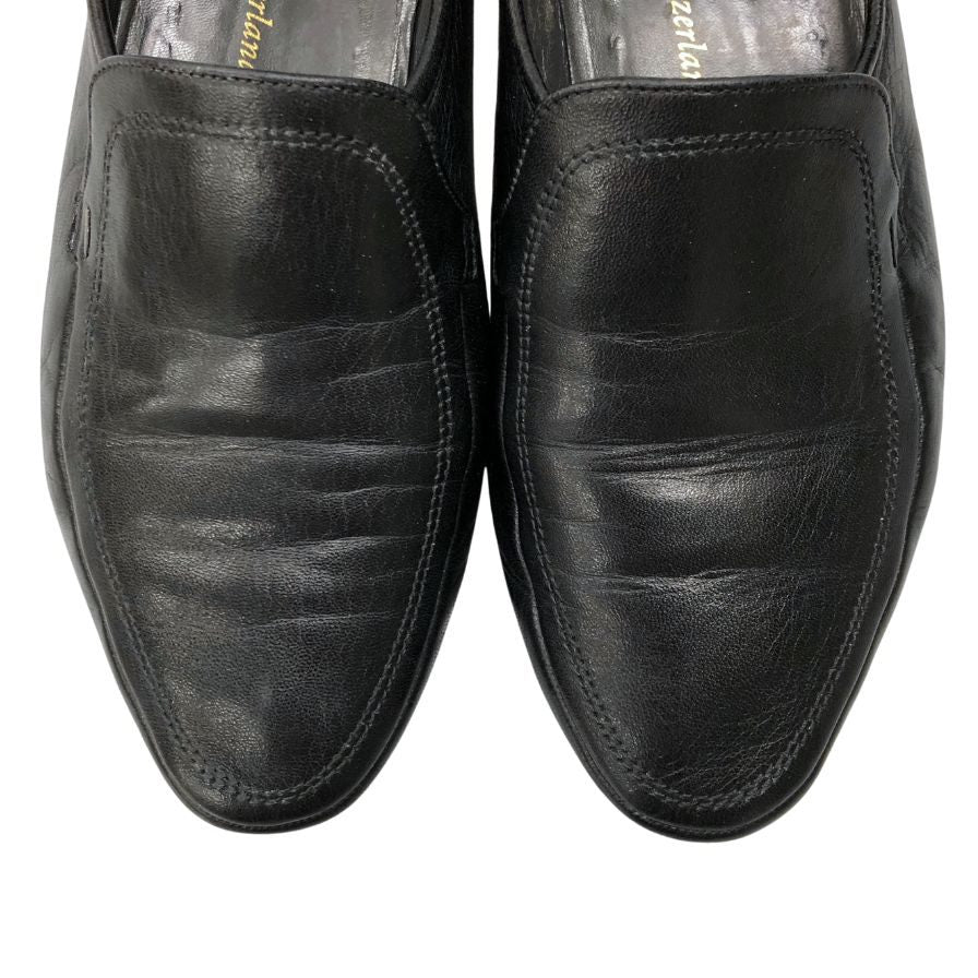バリー レザーシューズ ローファー TIRANO2 W6795 ブラック メンズ サイズUK6.5 BALLY 約25.0cm【AFC30】