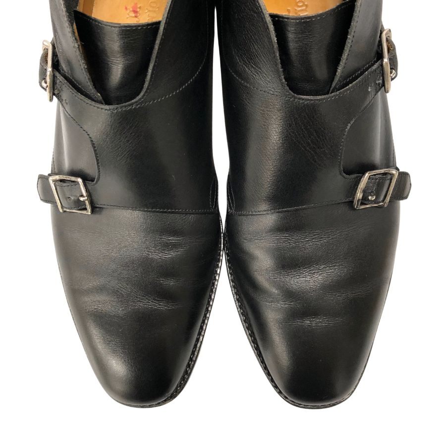 ジョンロブ レザーブーツシューズ デビー ダブルストラップ カーフ ブラック UK7.5相 メンズ JOHN LOBB ブーツ 約26.0cm【LA】【中古】