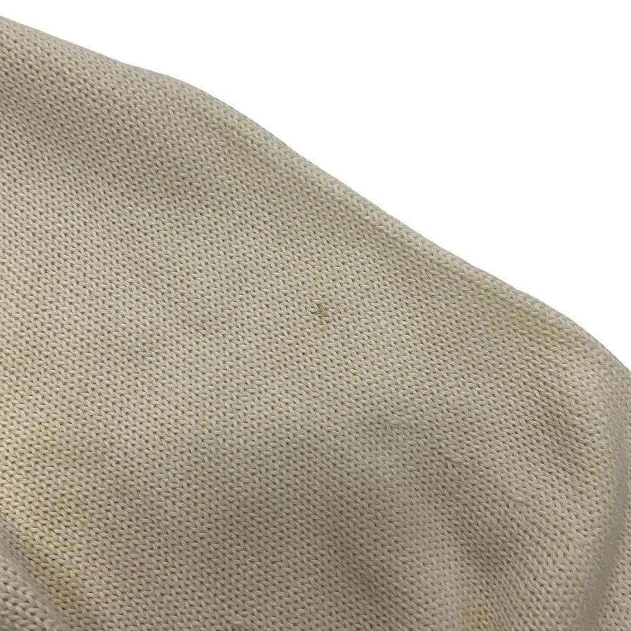 美品◆フォクシー ニット カシミヤ コットン ベージュ サイズ40 レディース FOXEY 【AFB47】