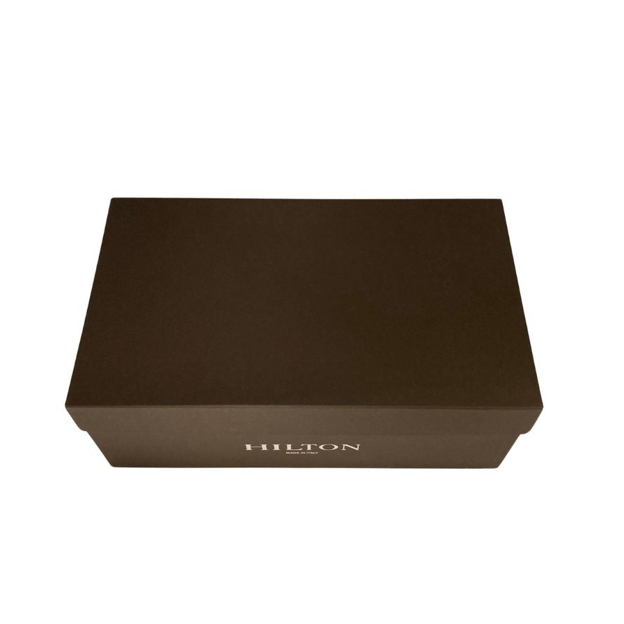 ヒルトン レザーシューズ ダブルモンク レザー サイズ43 ブラック HILTON 約28.0cm【AFD7】