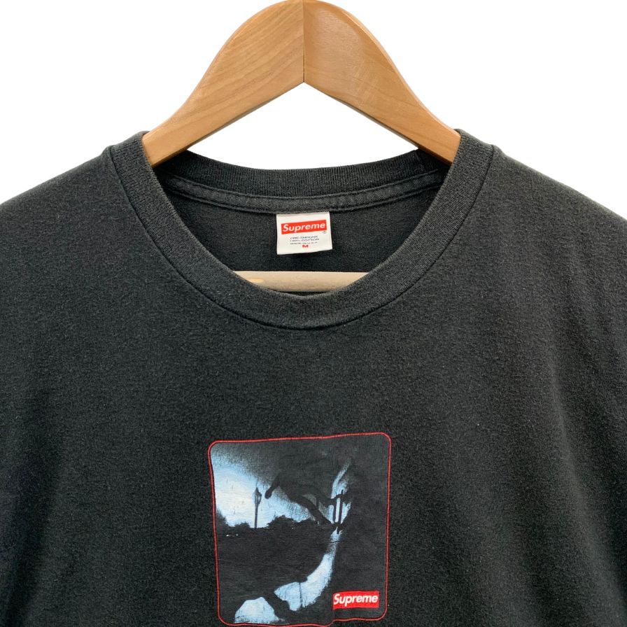 中古◆シュプリーム Tシャツ Shadow Tee プリント ブラック系 サイズM メンズ Supreme 【AFB4】