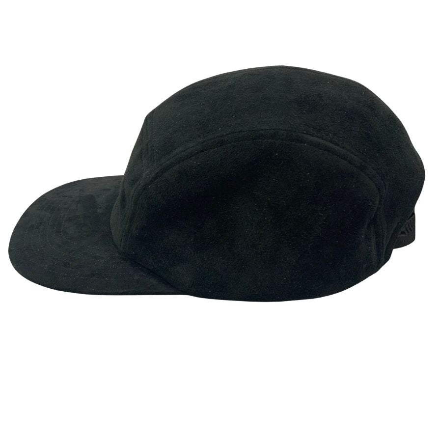 未使用◆キジマタカユキ ゴートスエードジェットキャップ EX-23203-01 サイズF ブラック ユニセックス KIJIMA TAKAYUKI GOAT SUEDE JET CAP【AFI26】
