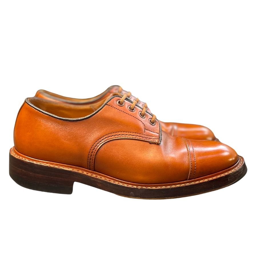 トリッカーズ レザーシューズ ストレートチップ M798 カーフ サイズUK7.5 メンズ ブラウン Tricker’s ビジネスシューズ 約26.0cm【LA】【中古】