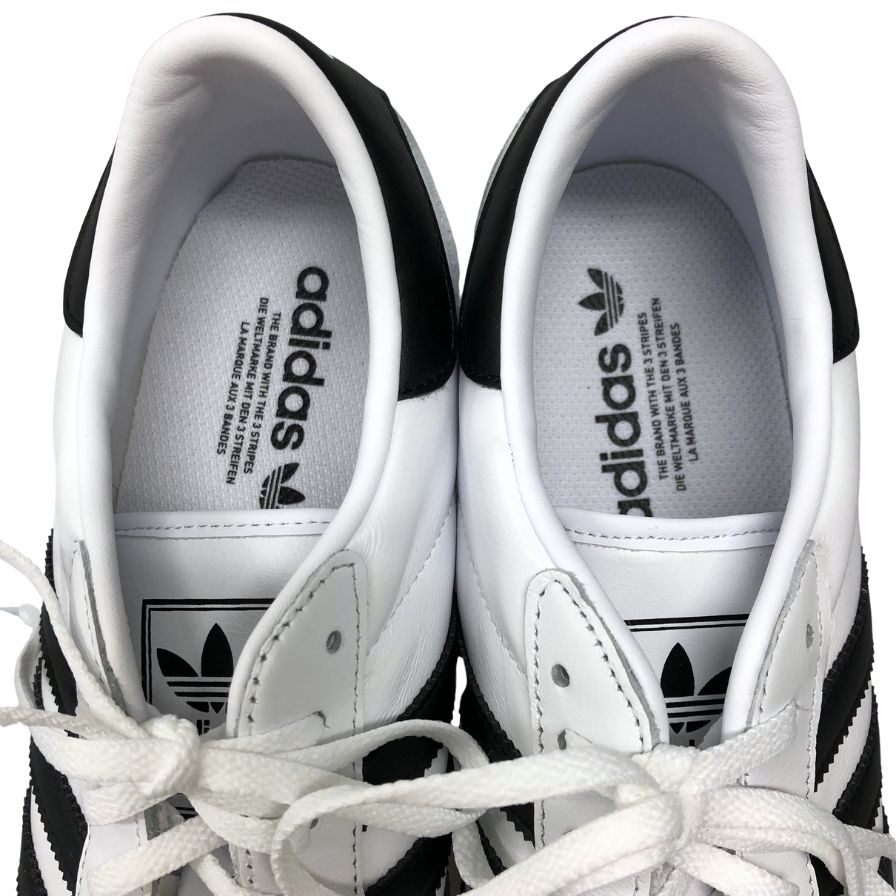 アディダス ローカットスニーカー カントリーⅡ ホワイト×ブラック メンズ サイズ28.5 ADIDAS COUNTRYⅡ 約28.5cm【AFD12】