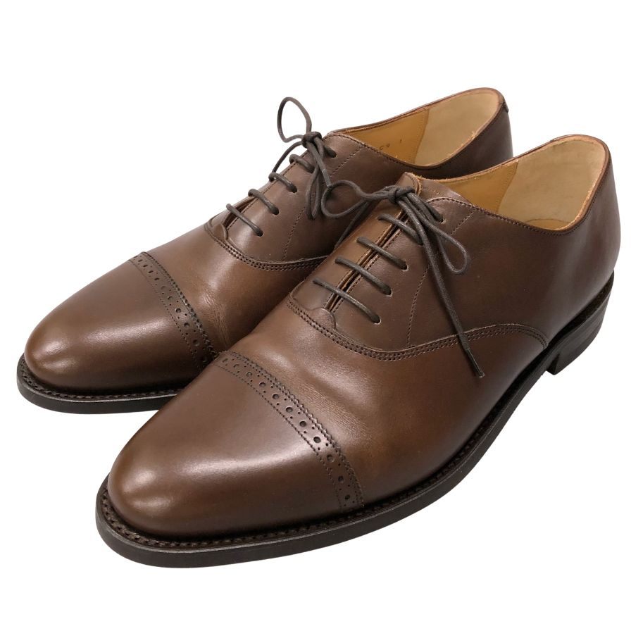 ロイドフットウェア レザーシューズ 2825ER02 パンチドキャップ ブラウン メンズ サイズ 9.5 Lloyd Footwear 約28.0cm【AFD14】