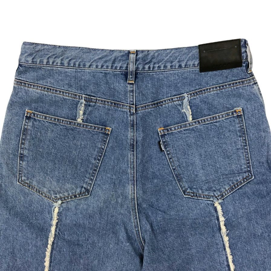 ジエダ 22SS デニムパンツ フリンジ ブルー メンズ サイズ3 Jieda 【AFB38】